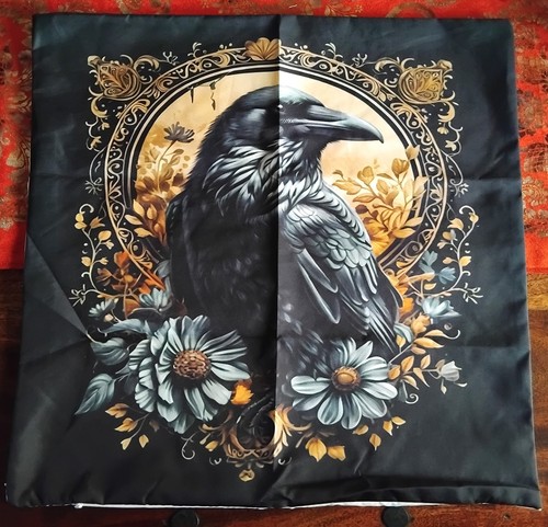 Raven large - (floral,