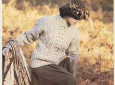 ARAN SWEATER~KNITTING