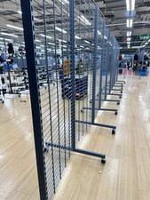 Metal Grids for retail shops art gallery plant decoration 8ft long 1M wide 