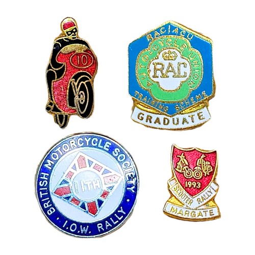 Vintage motorcycle enamel - vintage,