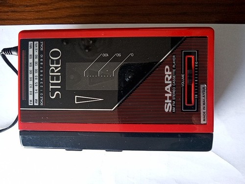 Sharp cassette radio - fm,