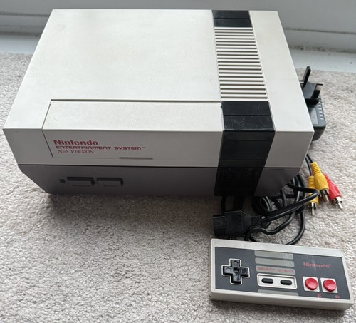 Nintendo nes console leads - nintendo, console,