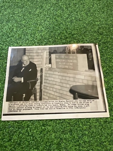 Rare signed winston churchill - rare,