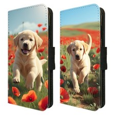 Cute Golden Labrador Puppy Dog