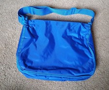Blue Book Bag Satchel Top