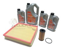 VAUXHALL VIVARO 2.0 CDTI 06-14 OIL & AIR FILTER 8L 5W40 ENGINE OIL SERVICE KIT 