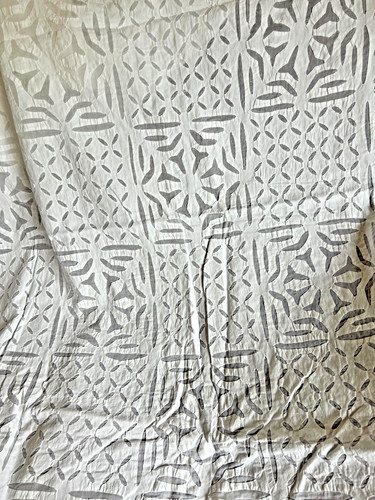 White table cloth hand - table,