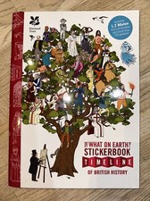 National Trust - What On Earth? Sticker book Timeline Of British History
