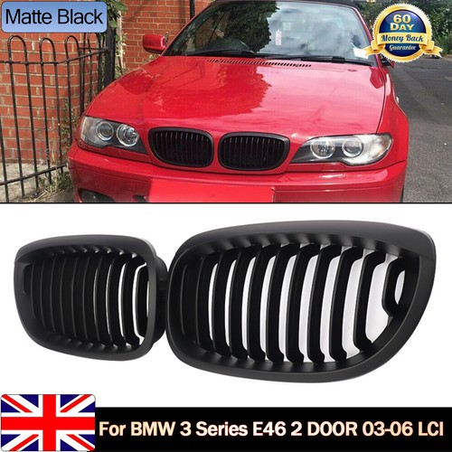 Pair matte black kidney - of,