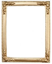 Dolls House Large Empty Gold