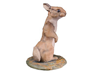 Easter Rabbit Border fine arts Standing Figure Victor Hayton L08 Circa 1977