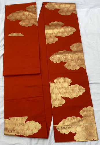 Japanese vintage kimono fukuro - kimono,