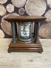 Ticket Clock Chronos Plato Ever Ready ? Vintage Antique