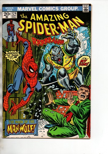 Amazing spiderman 124 1st - amazing, #124