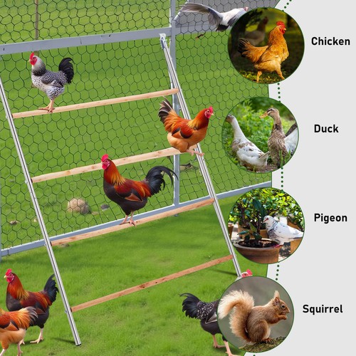 Chicken perch ladder for coops - perch,