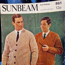 Sunbeam 861 knitting pattern