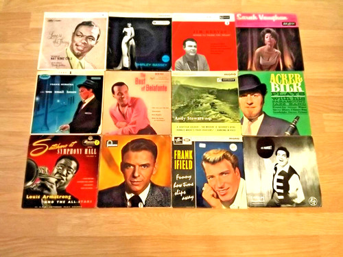 Records job lot 7 vinyl - records~job, 12