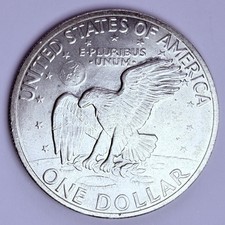 1971 usa eisenhower dollar - p,