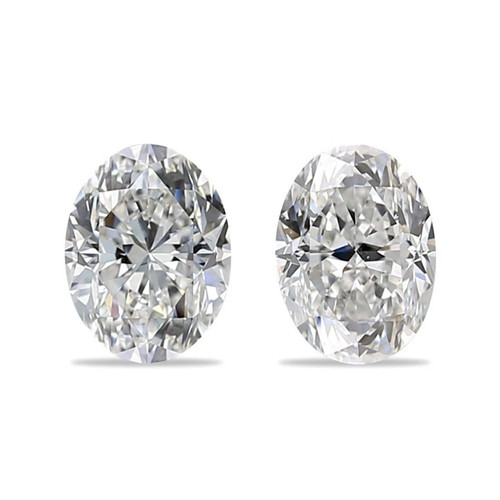 Certified diamond pair 00 - certified, 4.00