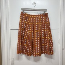Toast Skirt Orange Multicolour