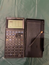 Sharp EL-9600 Equation Editor Graphing Scientific Calculator with Stylus