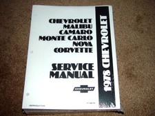 1978 Corvette Factory GM