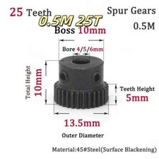 Spur Gears Steel Pinion Gears