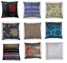 Home Cushion Cover Size 16" x 16" Many Designs & Colors Sale Prices Free Postage
