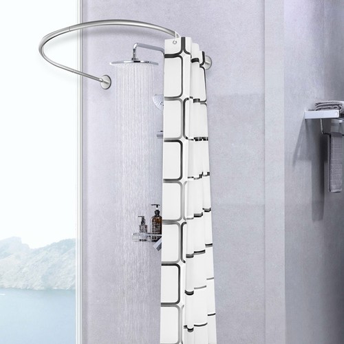 Shower curtain rail rod - curtain,