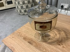 Glass Sweet Jar With Lid And