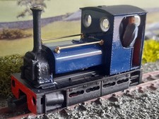 OO9 009 Hunslet CAB quarry Narrow Gauge Loco Brand New KATO 109 chassis BLUE