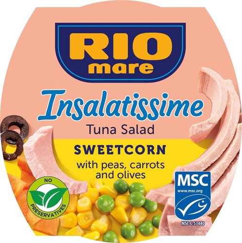 Rio mare corn and tuna - and,