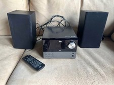 JVC UX-D327B Hi-Fi Music System Bluetooth Aux FM DAB USB CD Wireless Bookshelf