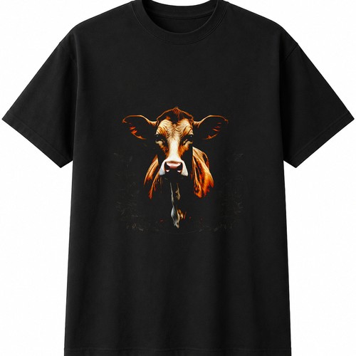 Jersey cow farm animal - animal, mens