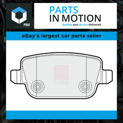 Brake pads set fits ford - pads,