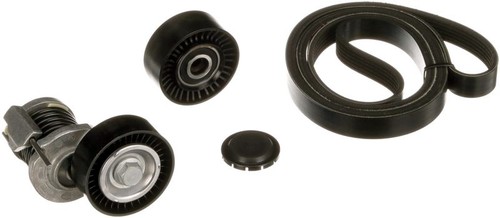Ribbed belt set - belt, gates