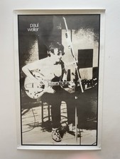 Paul Weller Rare Poster Print Guitar Music