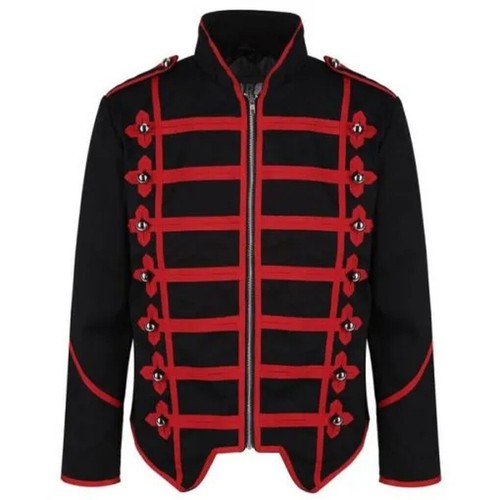 Military drummer jacket goth - jacket,