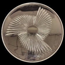 Vintage Round Clear Cut Lead