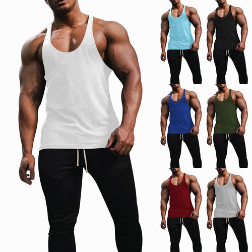 Men gym vest racerback - men,
