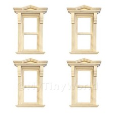 4 x Dolls House Single Opening