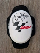 Kenny Roberts Snr Signed Moto Gp Knee Slider, Goodwood (1) *COA*