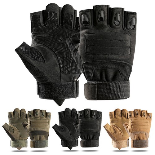 Motorcycle half finger gloves - finger,