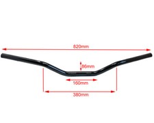 Motorbike Drag Bars 25mm 1