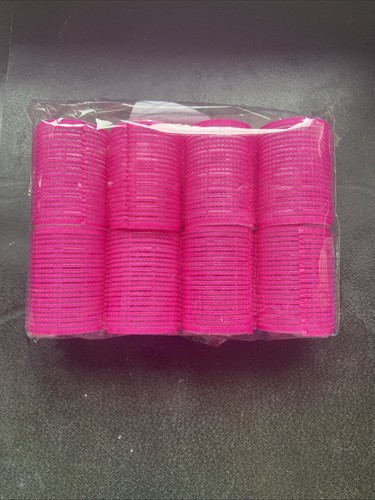 Pink large hair rollers - rollers, wavy