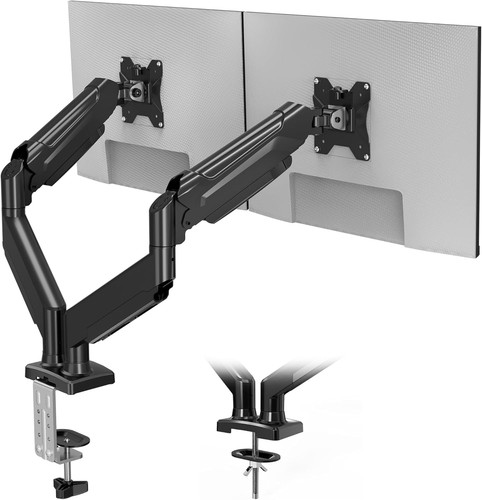 Dual monitor stand - dual, spring