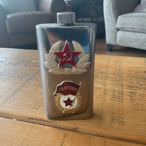 Russian hip flask - russian,