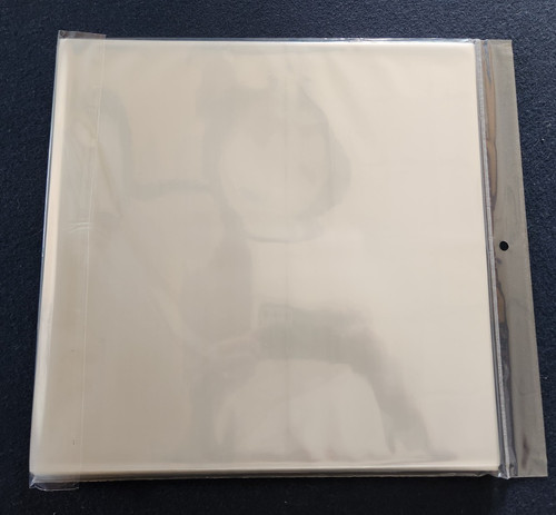 Clear plastic cpp for lp - clear,