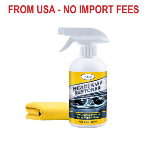 Headlight cleaner spray - headlight,