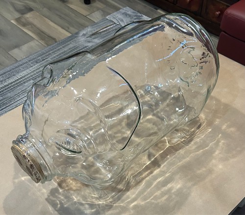 Libbey clear glass pig went - went, to